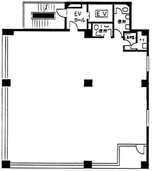 乾ビル7F 間取り図