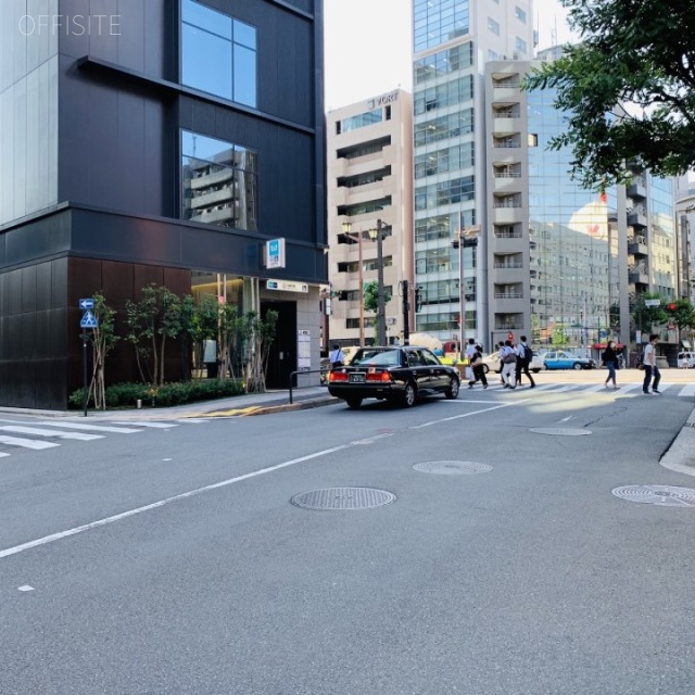ライオンズステーションプラザ半蔵門 ビル前面道路