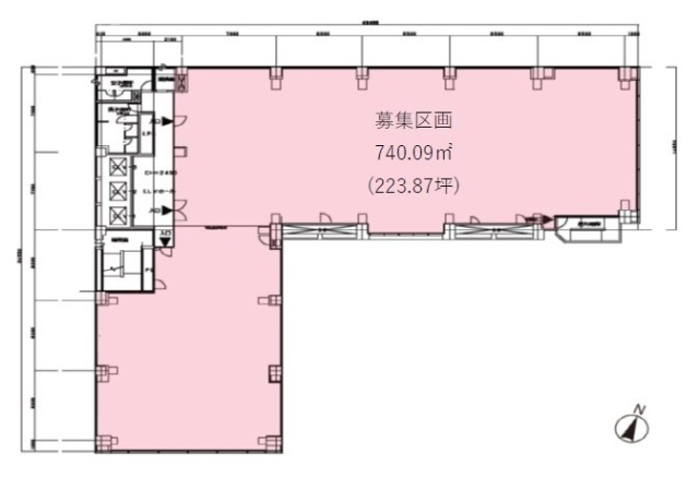 五島育英会ビル6F 間取り図