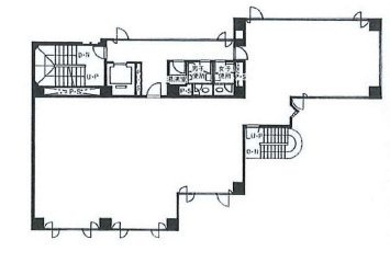 駿河台サンライズ1F 間取り図