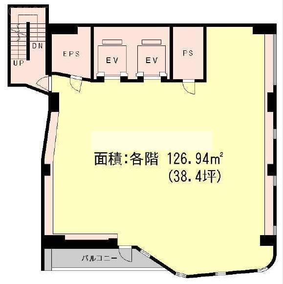 第2新橋会館ビル3F 間取り図