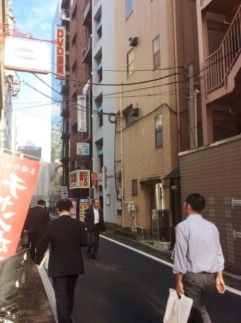芝五ビル ビル周辺道路