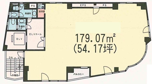 第8センタープラザ8F 間取り図