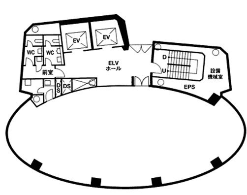 ノアビル3F 間取り図