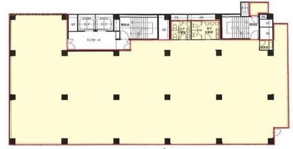 堀内ビル2F 間取り図