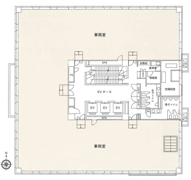 錦糸町マークビルB2F～10F 間取り図