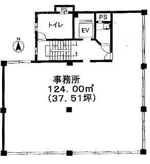 中外医学社ビル5F 間取り図