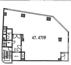 第2昭和ビル3F 間取り図