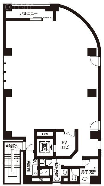 神野商事第二ビル5F 間取り図