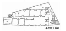 赤坂山王センタービル3F 間取り図