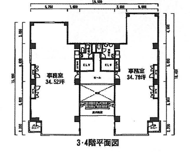 内神田TKビル3F 間取り図