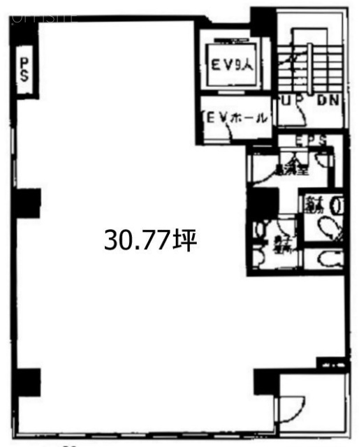 後藤ビル4F 間取り図