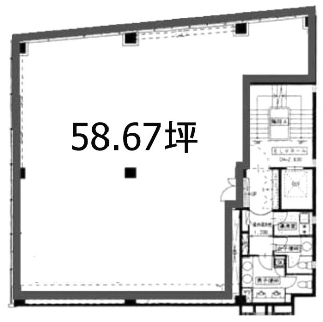 タカラ第3ビル3F 間取り図