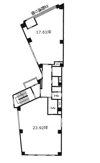 大地屋ビル3F 間取り図