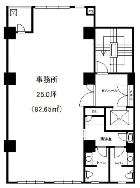 神田NYビル4F 間取り図