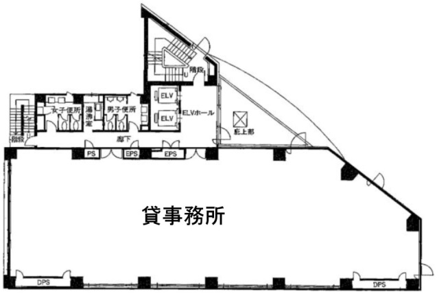 神田金子ビル3F 間取り図