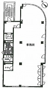トータム(TOHTAM)ビル4F 間取り図