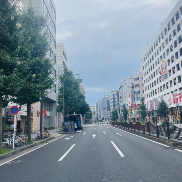 今池ガスビル 前面道路