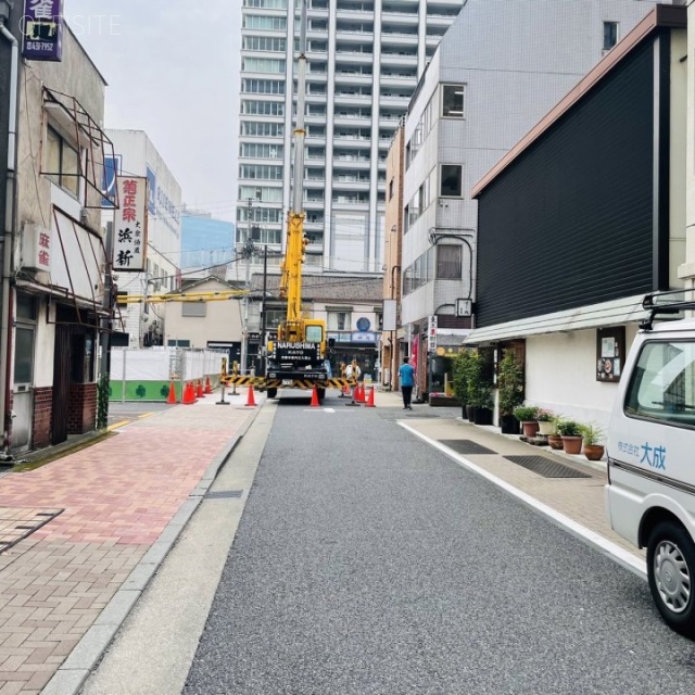 TMビル ビル前面道路