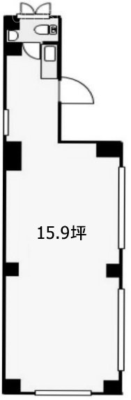 赤羽KMビル2F 間取り図