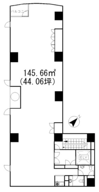 人形町ACTビル1F 間取り図