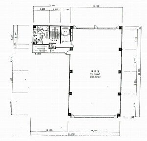 RBM芝パークビル9F 間取り図