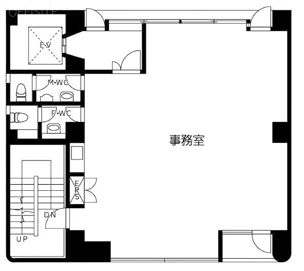 SSビル2F 間取り図