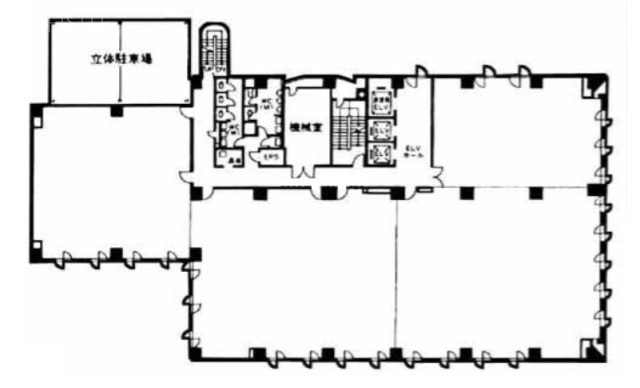 水戸泉町第一生命ビル102 間取り図