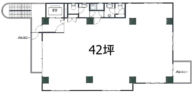 ムツミビル5F 間取り図