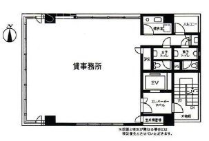 幸保第3ビル5F 間取り図