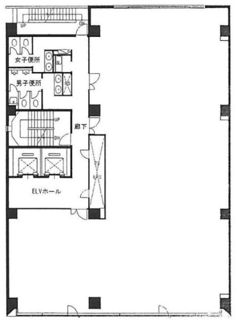 浅草橋ミハマビル本館6F 間取り図