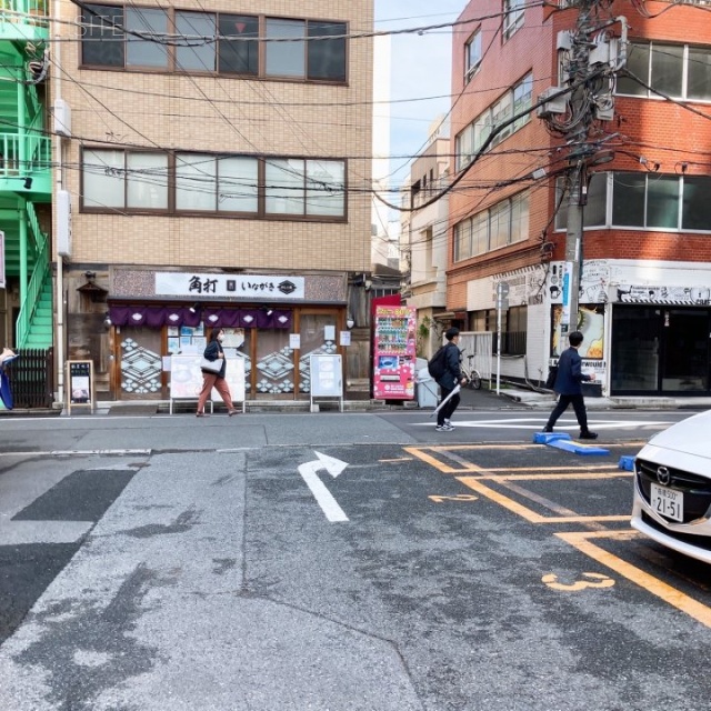 第二平野ビル ビル前面道路