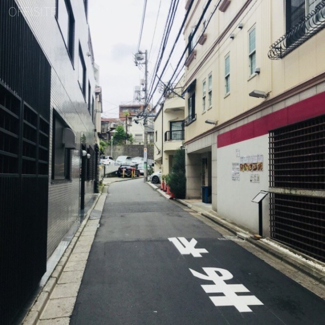 メゾン神泉 ビル前面道路