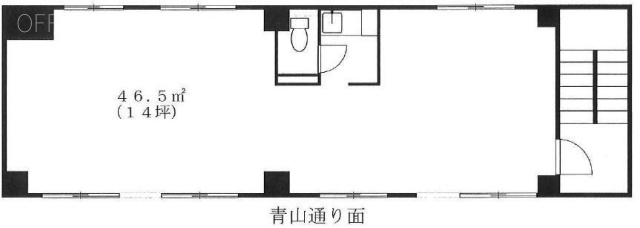 加藤ビル4F 間取り図