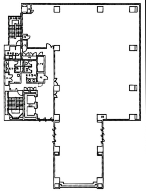 小伝馬町新日本橋ビル7F 間取り図