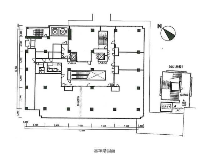 日暮里ステーションポートタワー6F 間取り図