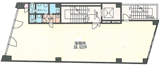 綿半野原別館ビル4F 間取り図