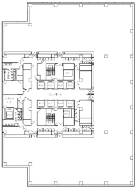 STビル辰巳別館4F 間取り図