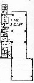 MYビル6F 間取り図