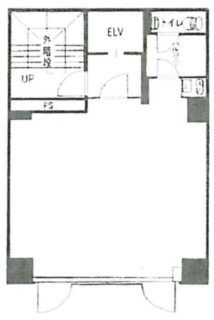 羽衣町京浜ビル2F 間取り図