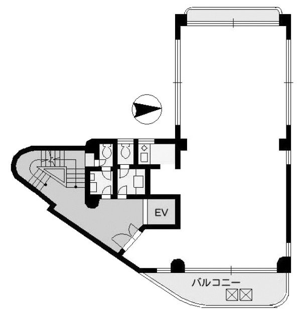 オフィス875F 間取り図