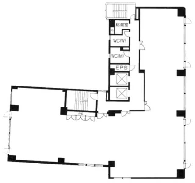 HF溜池ビルディング3F 間取り図