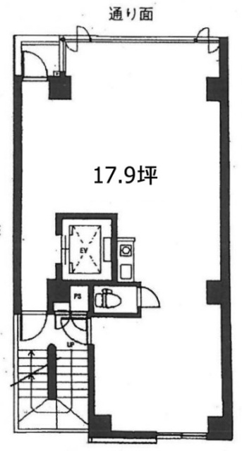 フルール橘4F 間取り図