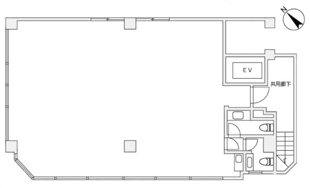 中村ビル3F 間取り図