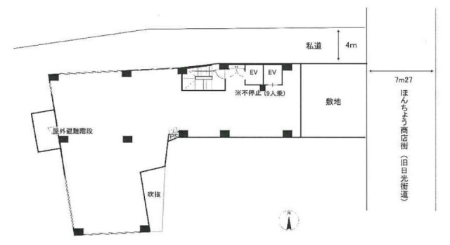 龍ビル2F 間取り図