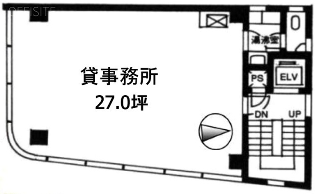 洋装社ビル4F 間取り図