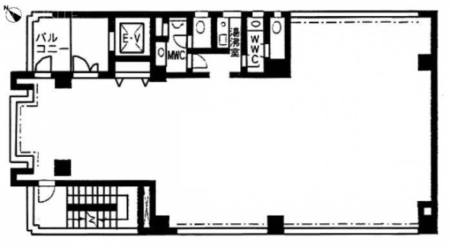 ファーニスビル5F 間取り図