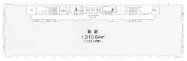 住友不動産勝どきビル南館5F 間取り図