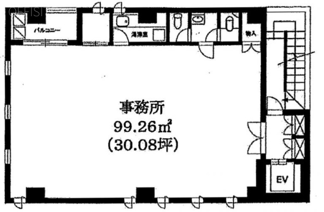 白善ビル3F 間取り図