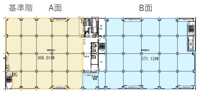 CROSS DOCK HARUMIA 間取り図